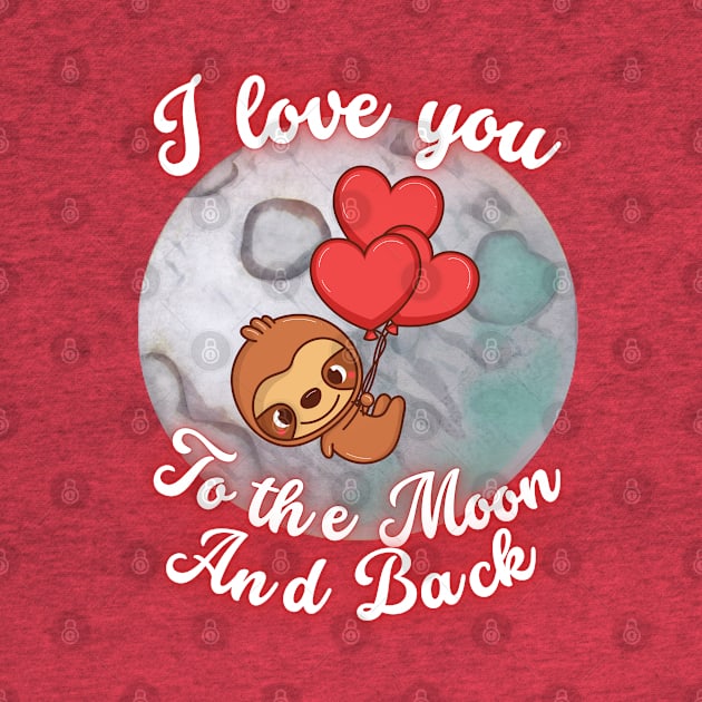 I Love You to the Moon and Back I Love My by Barts Arts